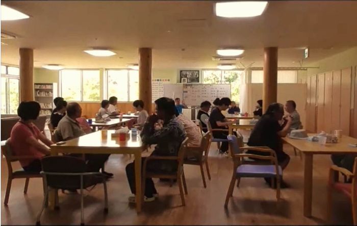 デイケアデイルーム風景